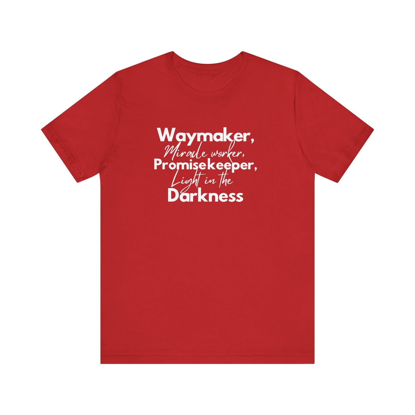 Waymaker Tee (red)