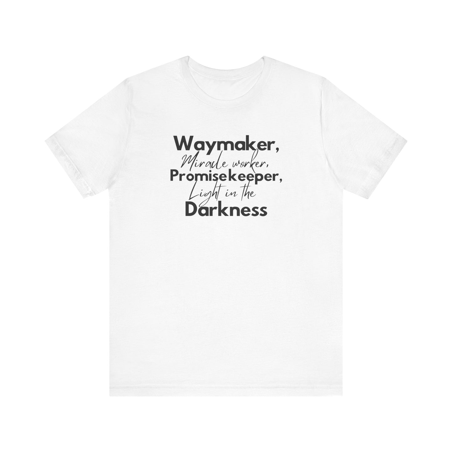 Waymaker Tee (wht)