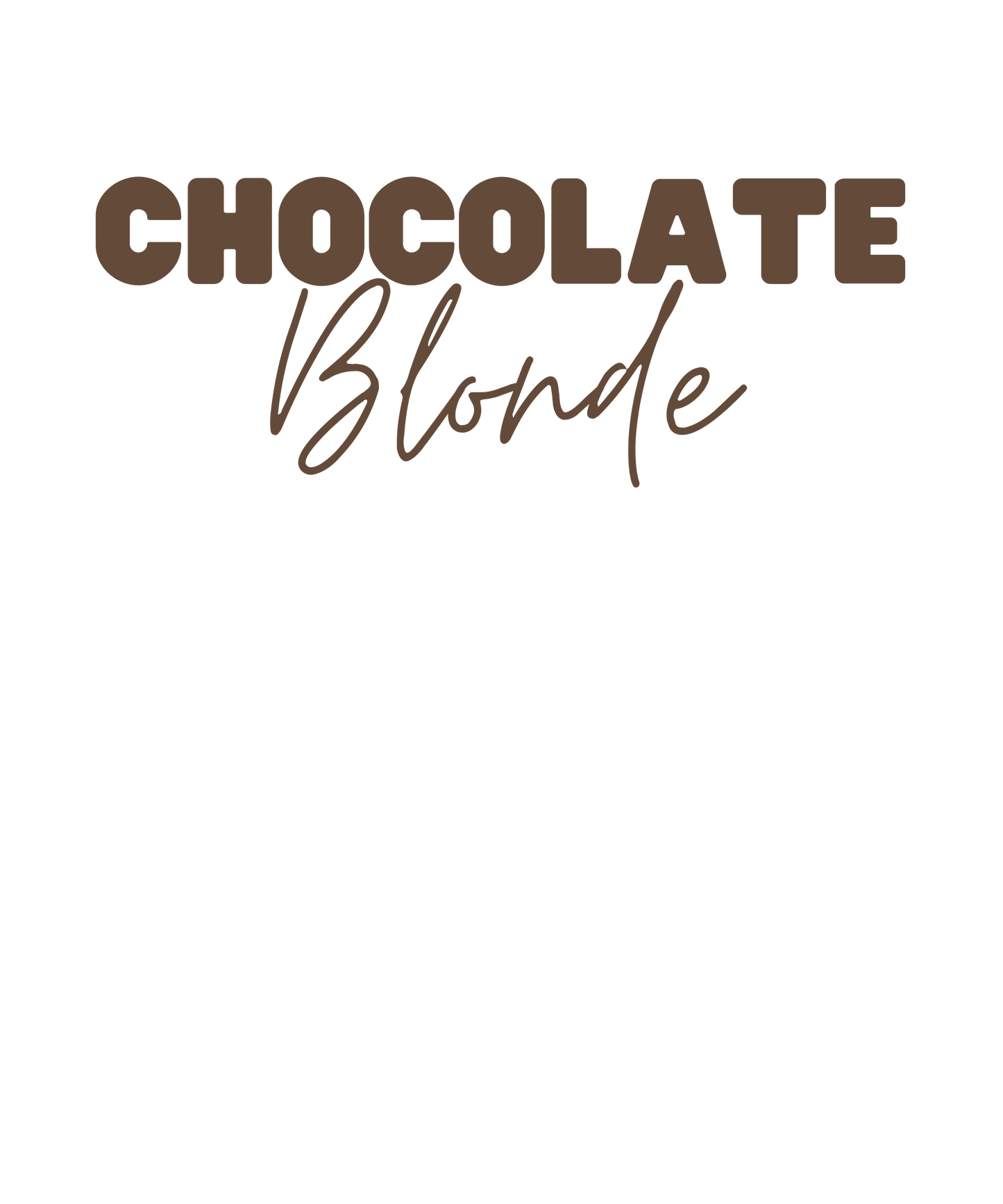 Chocolate Blonde