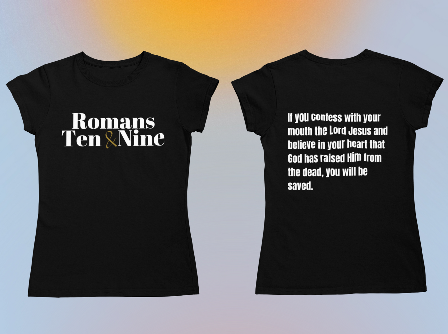 Romans 10 (front/back design)