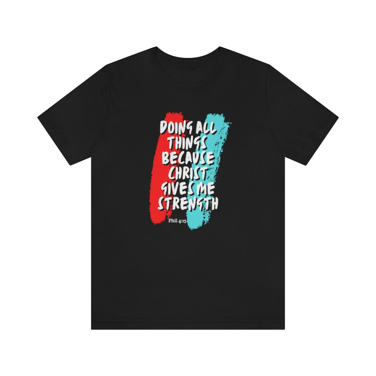 Philippians 4:13 Tee (blk)