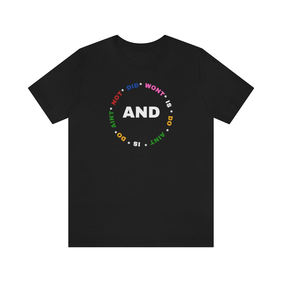 And Is (color wheel) blk